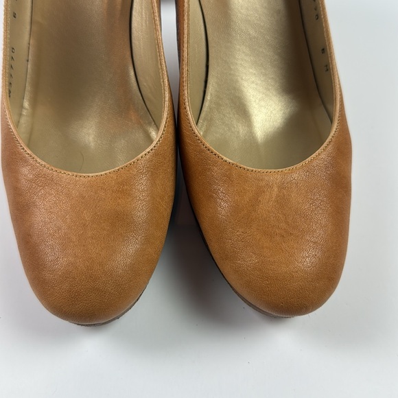 Stuart Weitzman blog camel vecchio Napa platform pump - Picture 4 of 8